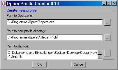 Opera profile creator скачать