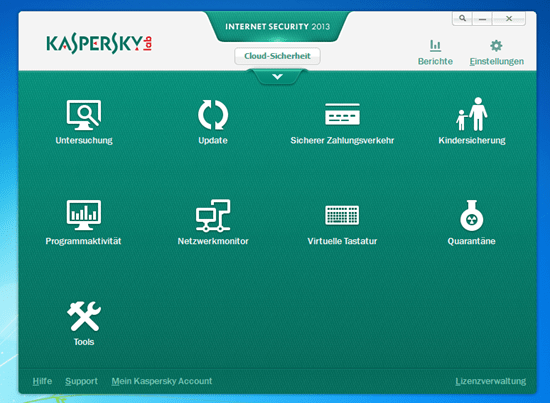 Настройка kaspersky internet security 2013